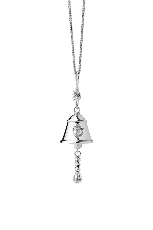 karen walker Bell Necklace Silver