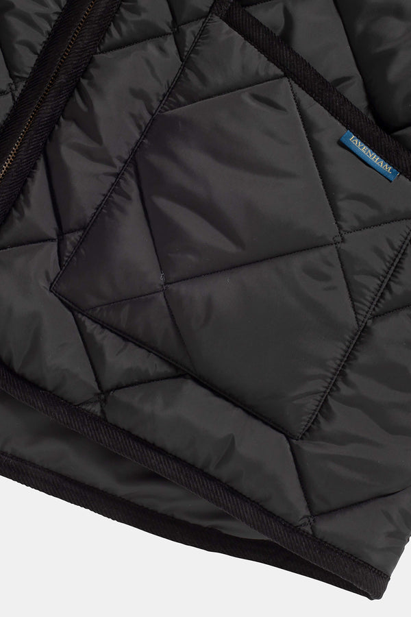 Karen Walker Big Quilt Zipped Craydon Sable Black