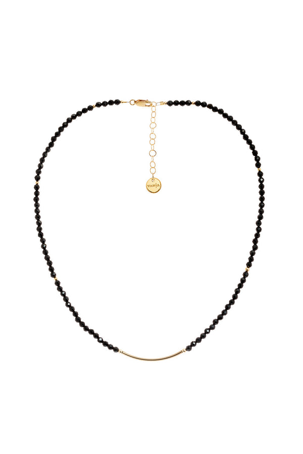 karen walker Black Tourmaline Necklace