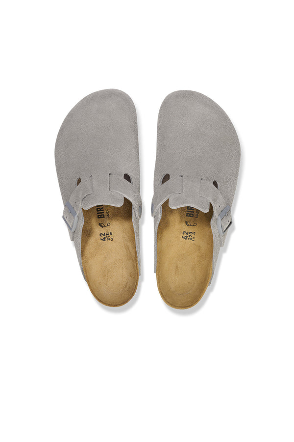 Karen Walker Boston Suede Regular Fit Stone Coin