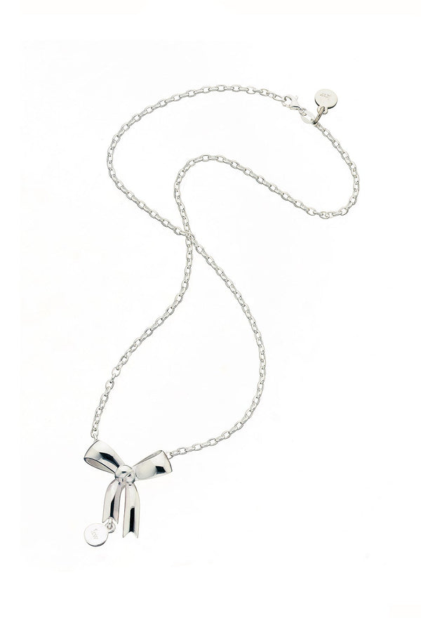 Karen Walker Bow Pendant Silver