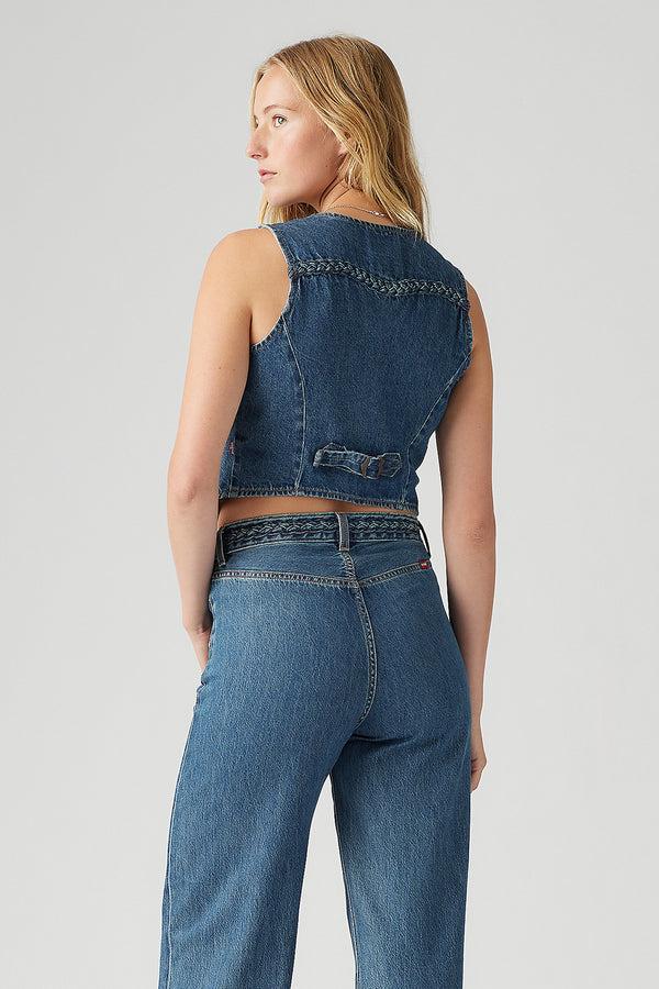 Karen Walker Braided Vest Big Yikes