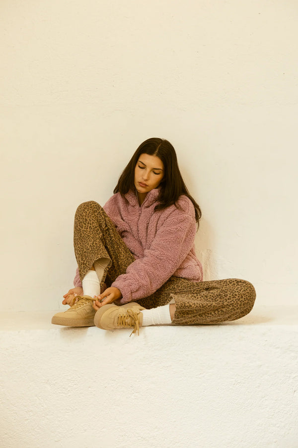 Karen Walker Burela Bold Sneakers Sand Suede