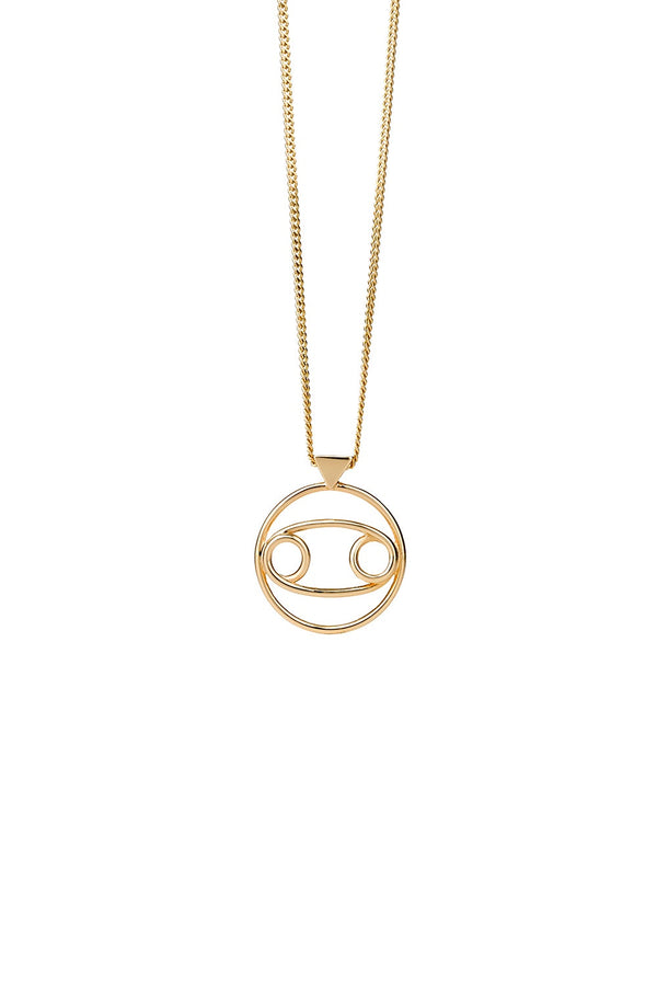 Karen Walker Cancer Necklace Gold