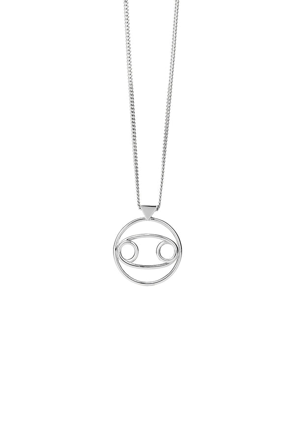 Karen Walker Cancer Necklace Silver