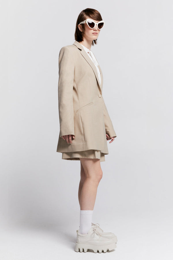 Karen Walker Carlton Jacket Oat