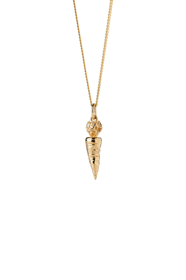 karen walker Carrot Necklace Gold