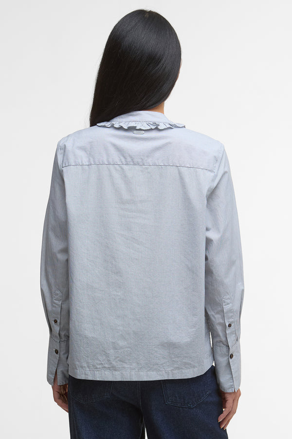 Karen Walker Cecelia Shirt Black Stripe