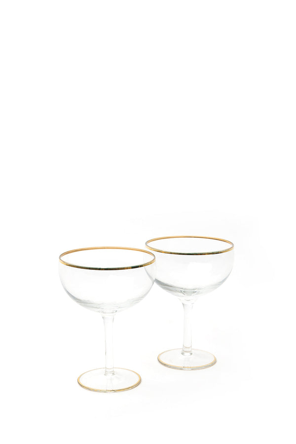 karen walker Champagne Coupe Set