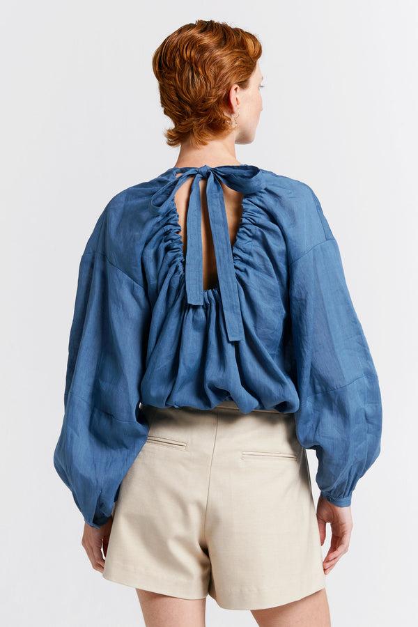 Karen Walker Cherished Wrap Skort Natural