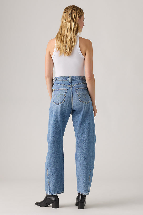 Karen Walker Cinch Barrel Jeans Let Love In