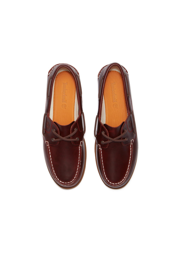 Karen Walker Classic 2-Eye Boat Shoe EIW Burgundy