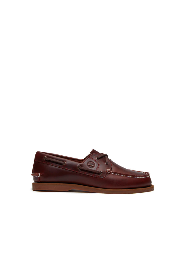 Karen Walker Classic 2-Eye Boat Shoe EIW Burgundy