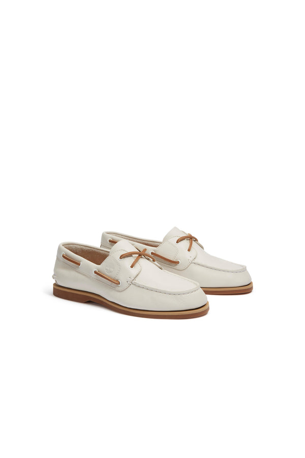 Karen Walker Classic 2-Eye Boat Shoe ETD Natural