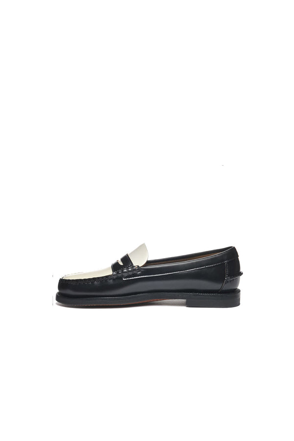 Karen Walker Classic Dan Loafers Black/White