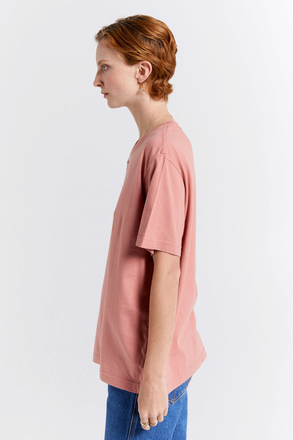 Karen Walker Classic Organic Cotton T-Shirt Rose