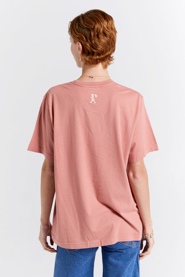 Karen Walker Classic Organic Cotton T-Shirt Rose