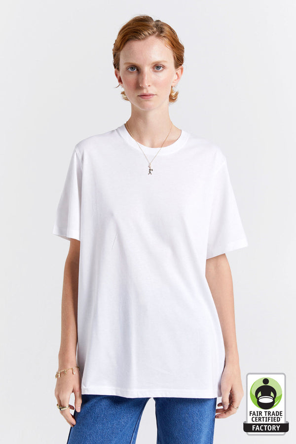 Karen Walker Classic Organic Cotton T-Shirt White