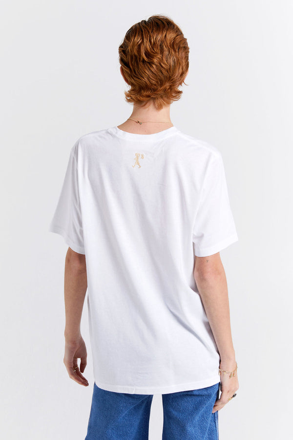 Karen Walker Classic Organic Cotton T-Shirt White