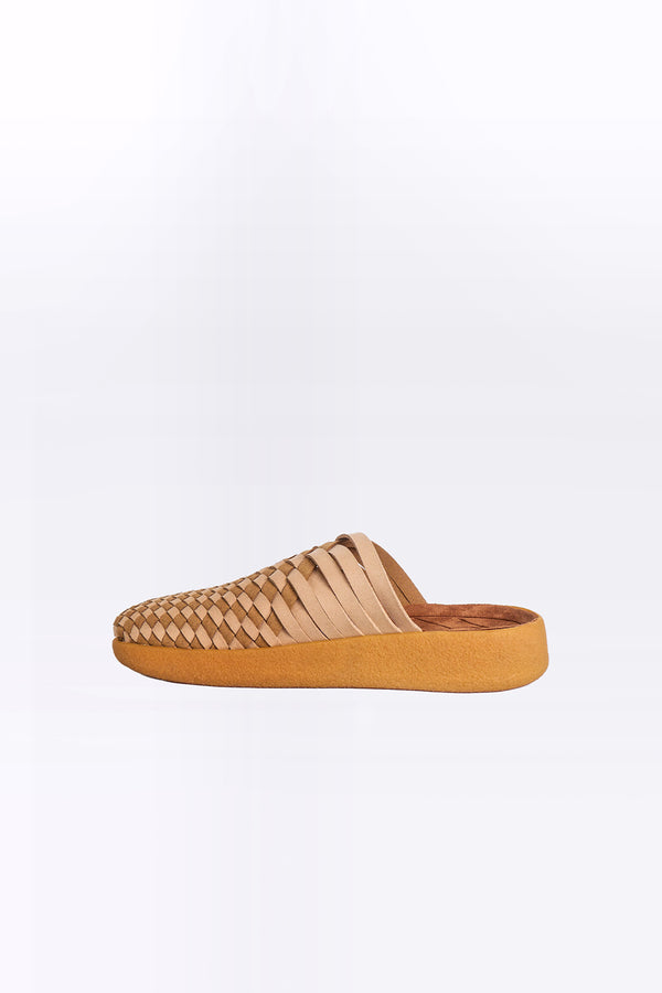 Karen Walker Colony Sandal 2-Tone Coyote/Beige/Tan