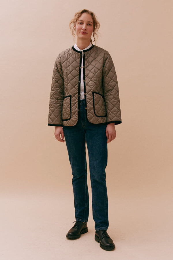 karen walker Contrast Cornard Jacket Cork