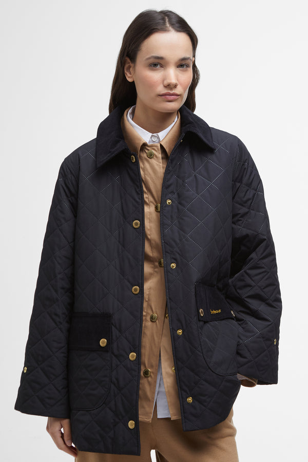 Karen Walker Corinne Quilt Black/Ancient
