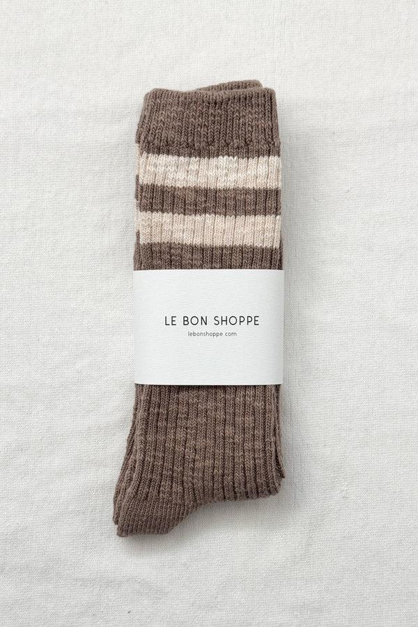 karen walker Cottage Varsity Socks Flax Varsity