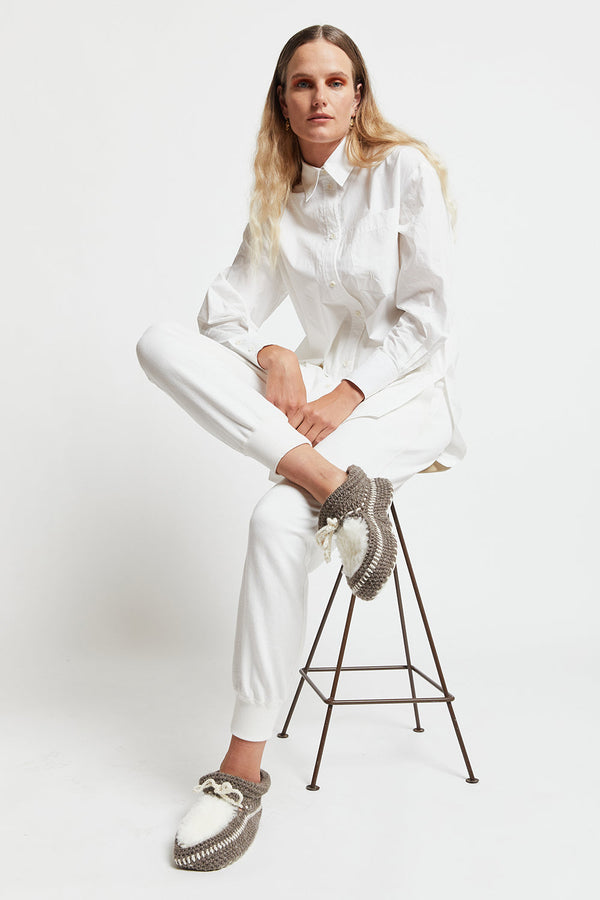 karen walker Crochet Slipper Bracken