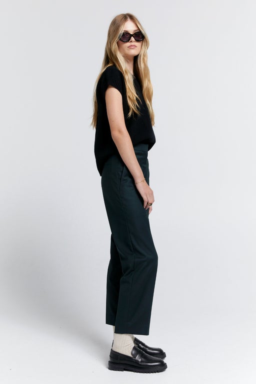 Karen Walker Dark Matter Trousers Dark Green
