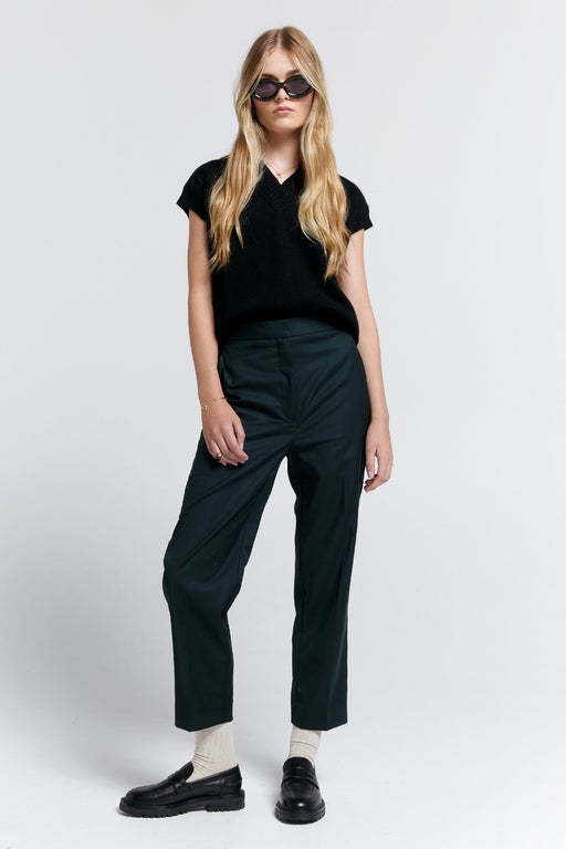 karen walker Dark Matter Trousers Dark Green
