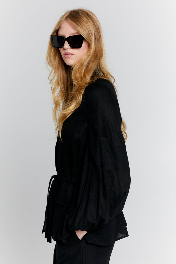 Karen Walker Discovery Shirt Black