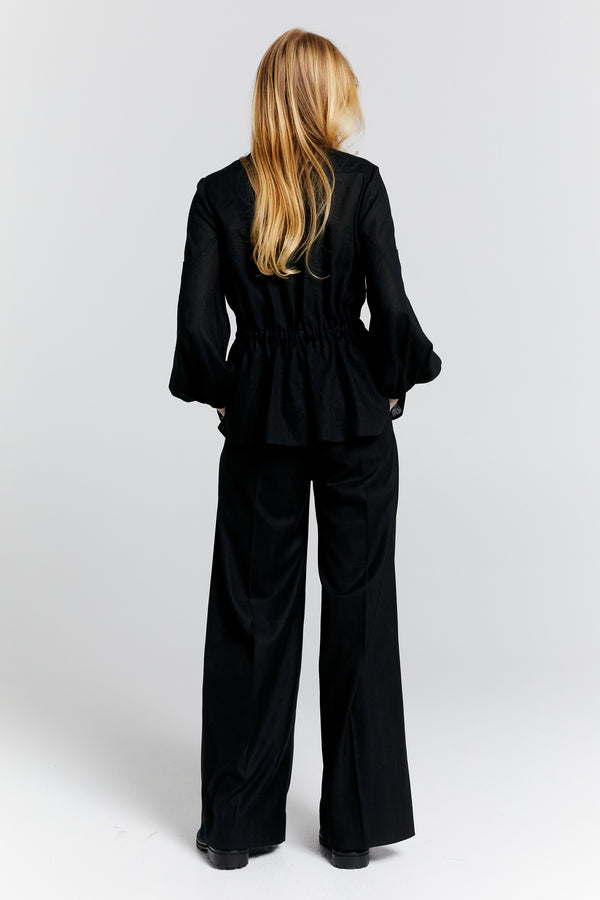 Karen Walker Discovery Shirt Black