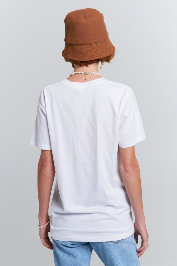 Karen Walker Dog Mum Organic Cotton T-Shirt White