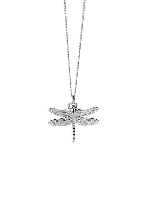 Karen Walker Dragonfly Necklace Silver
