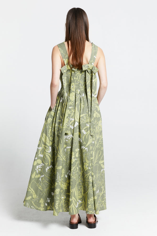 Karen Walker Eden Dress Green