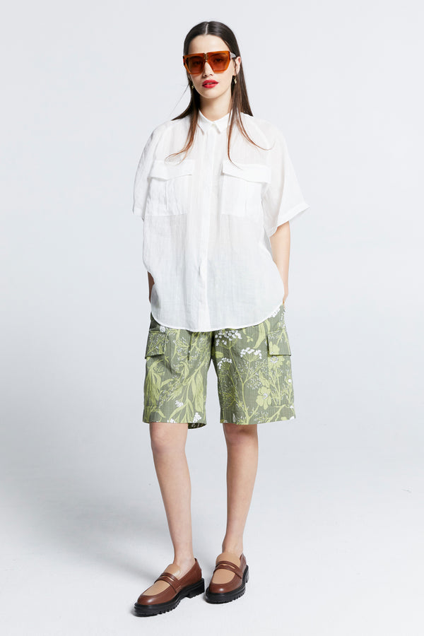 Karen Walker Eva Shirt Off-White