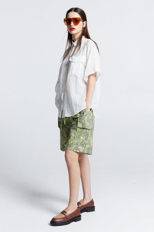 Karen Walker Eva Shirt Off-White