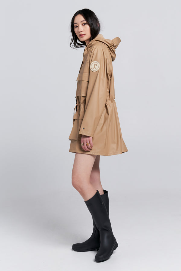 Karen Walker Excursion Raincoat Tan