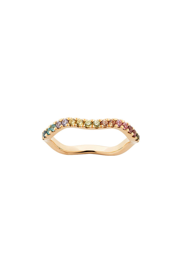karen walker Expressionist Ring Gold
