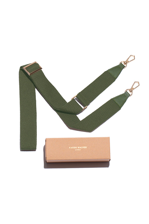 karen walker Eyewear Strap Green