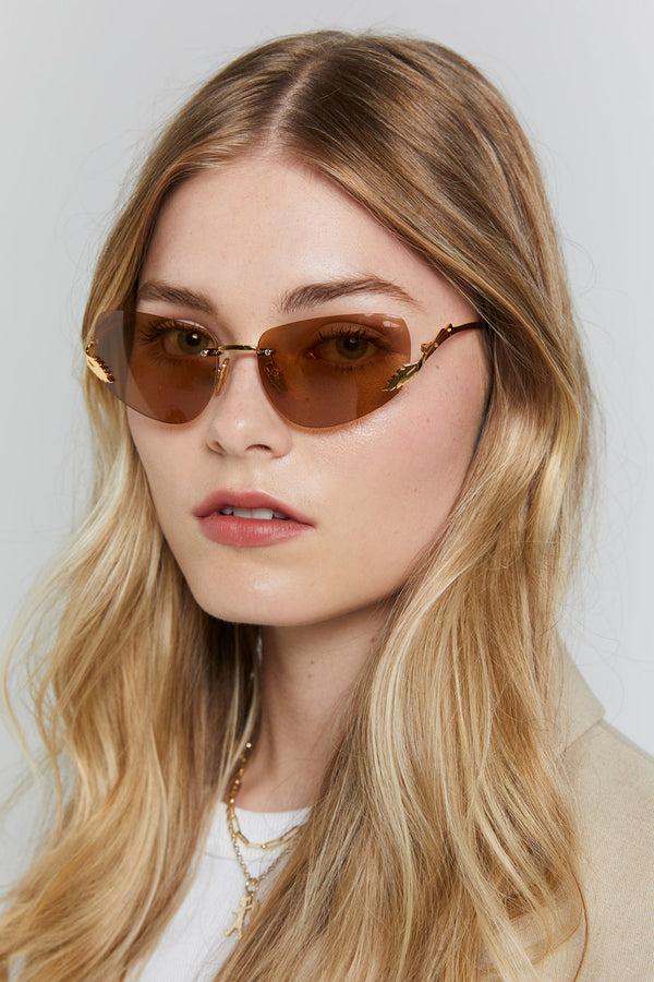 Karen Walker Fleur Dark Gold