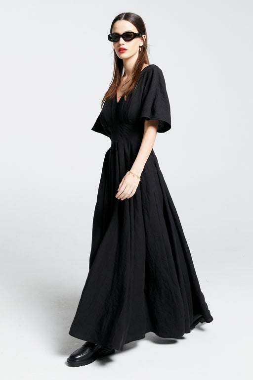 Karen Walker Florence Dress Black