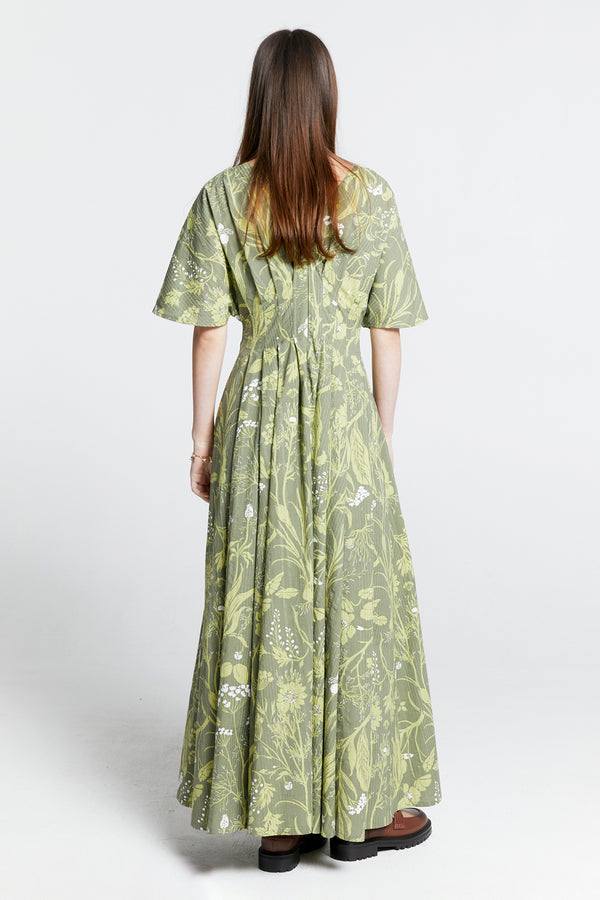 Karen Walker Florence Dress Green