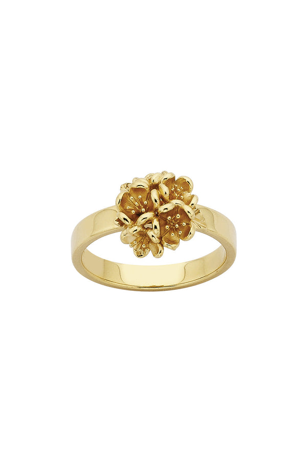 karen walker Flower Ball Ring Gold