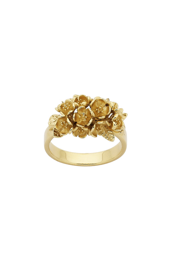 karen walker Flower Cluster Ring Gold