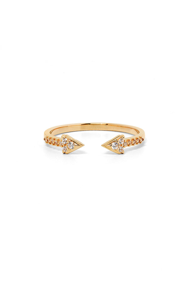 karen walker Forever Band Gold White Diamond