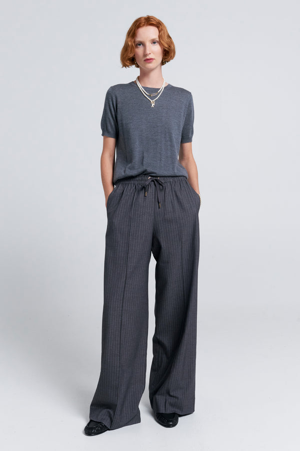 Karen Walker Frontier Trousers Charcoal