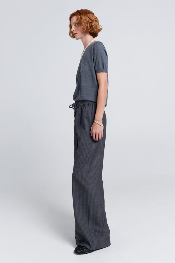 Karen Walker Frontier Trousers Charcoal