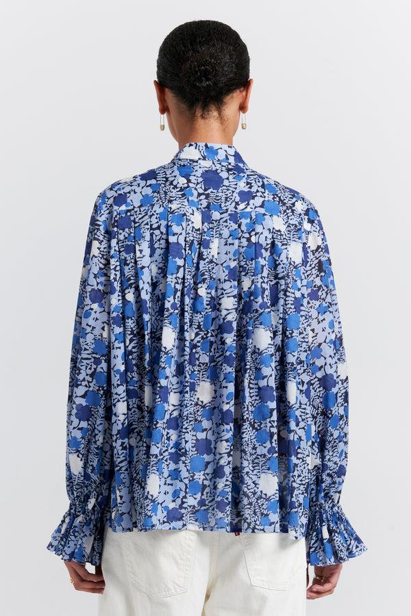 Karen Walker Furrow Shirt Blue Multi