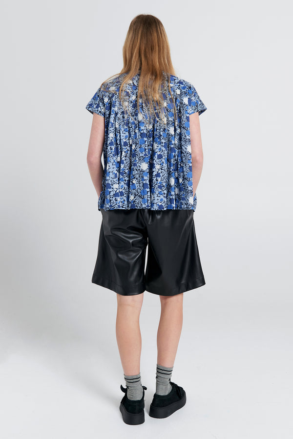 Karen Walker Furrow Sleeveless Shirt Blue Multi